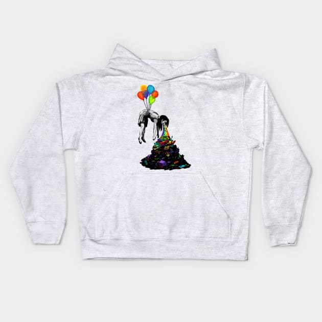 Rainbow Sick Kids Hoodie by MaratusFunk